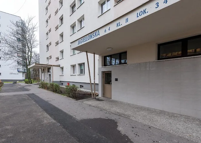 Jagiellonska 64 Prywatne Mieszkanie Z Oddzielna Sypialnia I Balkonem Samodzielne Zameldowanie! Self Check-in System! *